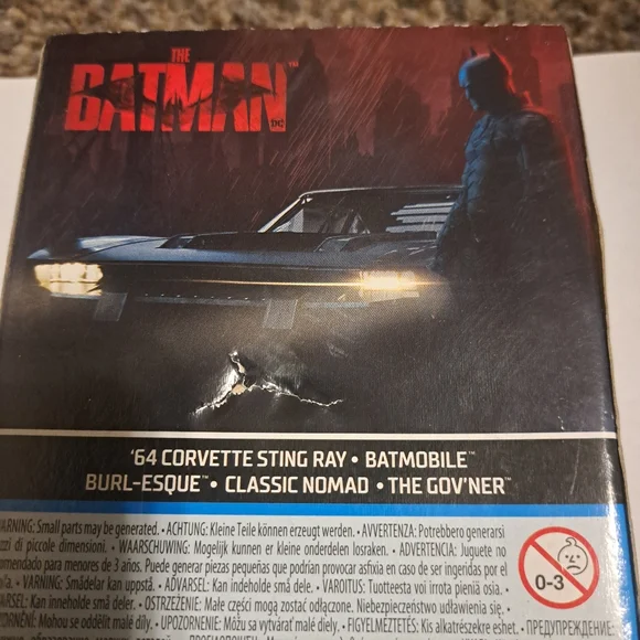 5 Batman Hot Wheels Cars - Picture 8 of 10